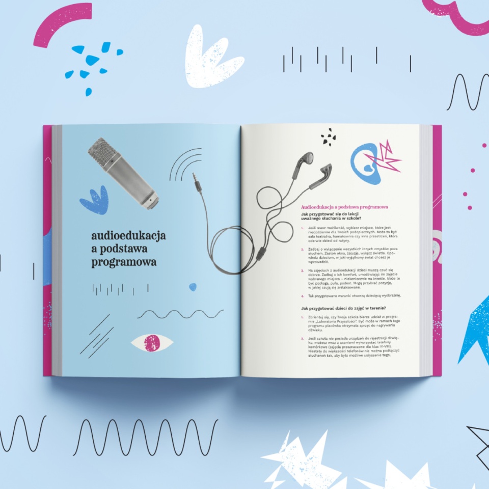Podręcznik dla szkół przygotowany przez Fundację Audionomia. (Fot. www.audionomia.pl)