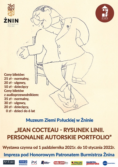 Jean Cocteau-Rysunek linii. Personalne Autorskie Portfolio. [zakończone]