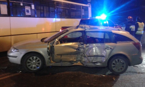 5 osób poszkodowanych w wypadku w Toruniu