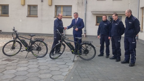 Kolejne rowery elektryczne dla żnińskich policjantów