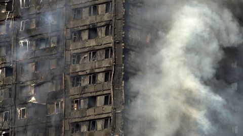 Ponad 50 rannych w pożarze w Londynie
