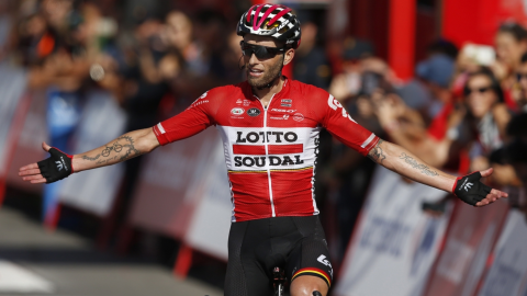 Vuelta a Espana 2017 - Tomasz Marczyński znów wygrał etap