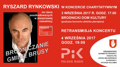 Ryszard Rynkowski z koncertem w Brodnicy i na naszej antenie