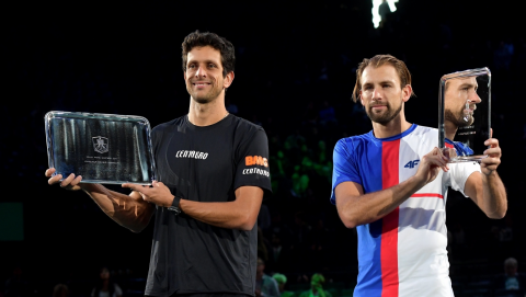 Turniej ATP w Paryżu - wygrana Kubota i Melo w finale debla