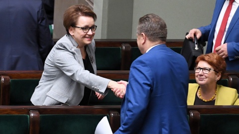 Sejm odrzucił wniosek o wyrażenie wotum nieufności wobec minister edukacji