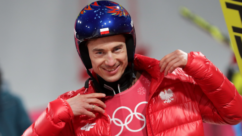 Pjongczangskoki narciarskie - Stoch siódmy w kwalifikacjach, wszyscy Polacy w konkursie