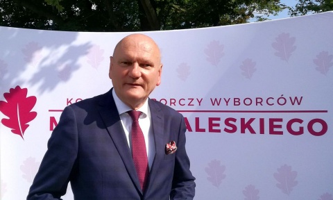 Michał Zaleski będzie się po raz piąty ubiegał się o prezydenturę w Toruniu