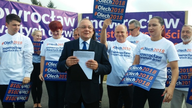 Jacek Olech kandydatem na prezydenta Inowrocławia