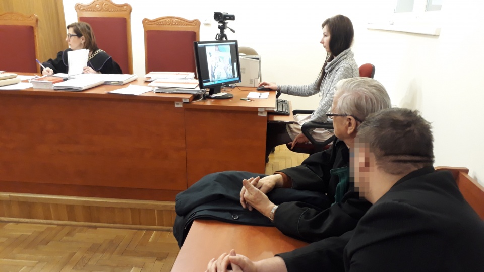 Nagrania z przesłuchań kilkuletniej Marysi - zostały dziś odtworzone w bydgoskim Sądzie Rejonowym. Fot. Kamila Zroślak