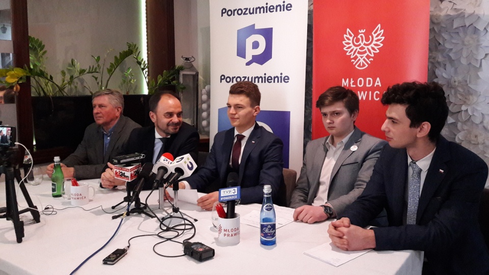 - Przed nami jeszcze kwestia uzgodnienia kandydata w Inowrocławiu – mówił Adam Banaszak (drugi z lewej)/fot. Tatiana Adonis