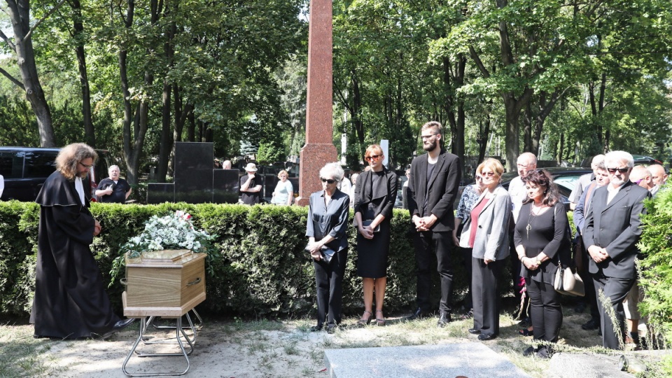 Kazimierz Karabasz został pochowany na Cmentarzu Wojskowym na Powązkach/fot. Tomasz Gzell, PAP
