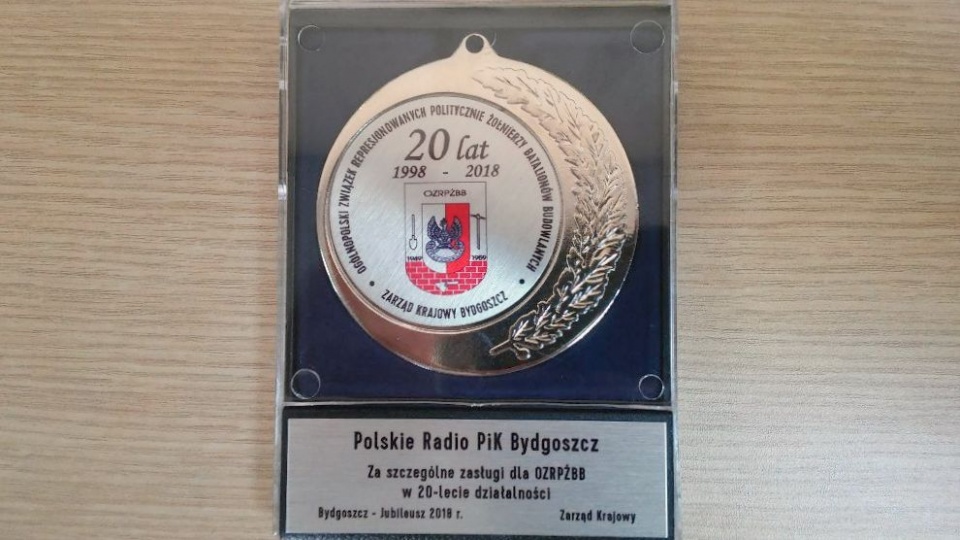 Polskie Radio PiK zostało wyróżnione za współpracę ze związkiem. Fot. Damian Klich