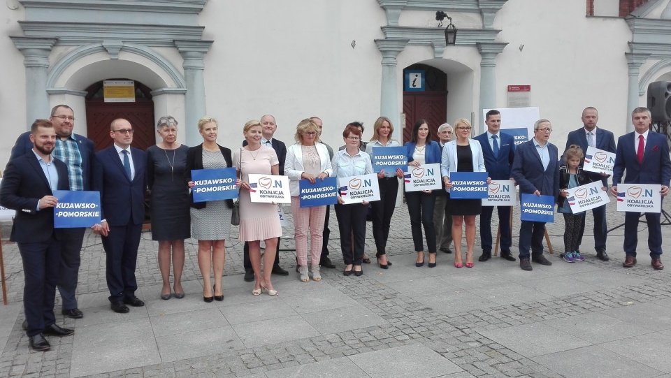 Koalicja Obywatelska w powiecie chełmińskim wystawia tylko kandydatów do rady powiatu. Fot. Marcin Doliński