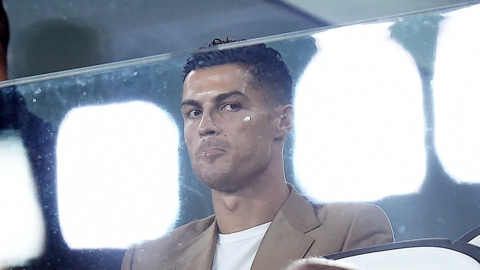 Na zdjęciu Cristiano Ronaldo, który nie zagra w meczach z Polską w piłkarskiej Lidze Narodów. Fot. PAP/EPA/ALESSANDRO DI MARCO