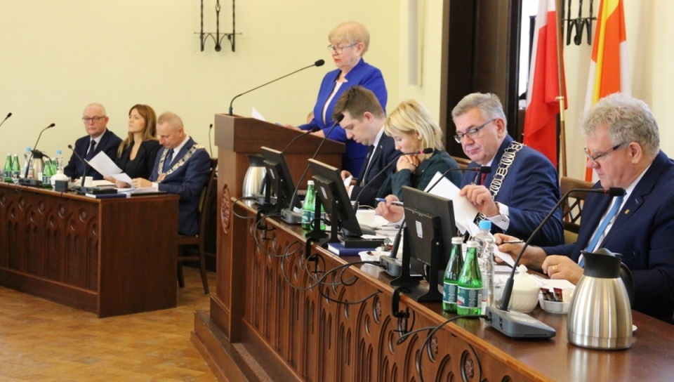 Sesja budżetowa inowrocławskiej rady miejskiej. Fot. Nadesłane