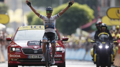 Tour de France 2019 - Trentin wygrał 17. etap, Alaphilippe wciąż liderem