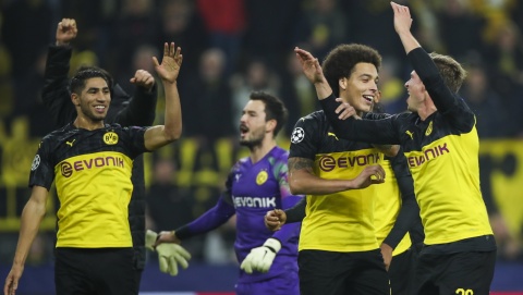 Piłkarska Liga Mistrzów - dużo emocji i goli w Dortmundzie oraz Londynie