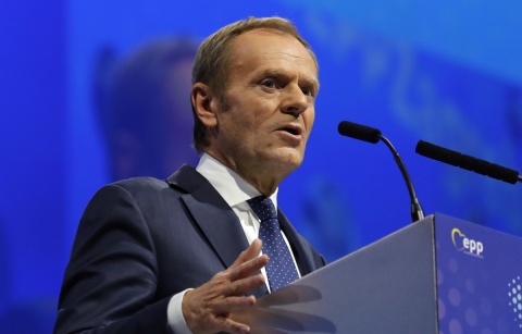 Donald Tusk wybrany na szefa Europejskiej Partii Ludowej. Poparło go 491 delegatów