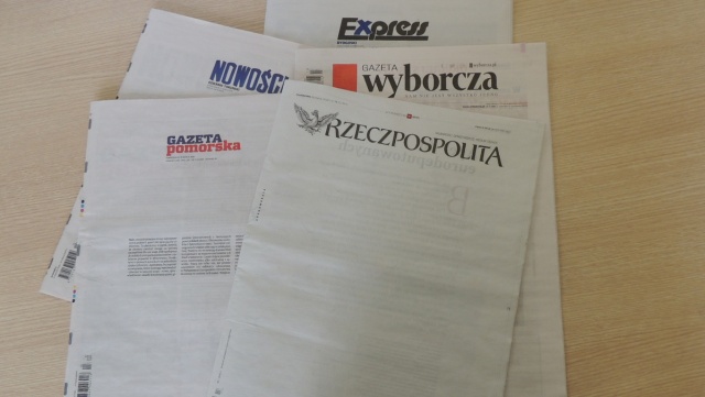 Puste czołówki gazet przed głosowaniem ws. dyrektywy o prawach autorskich