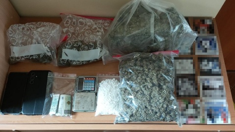 Mieszkaniec Solca Kujawskiego miał ponad kilogram narkotyków. Trafił do aresztu [wideo]